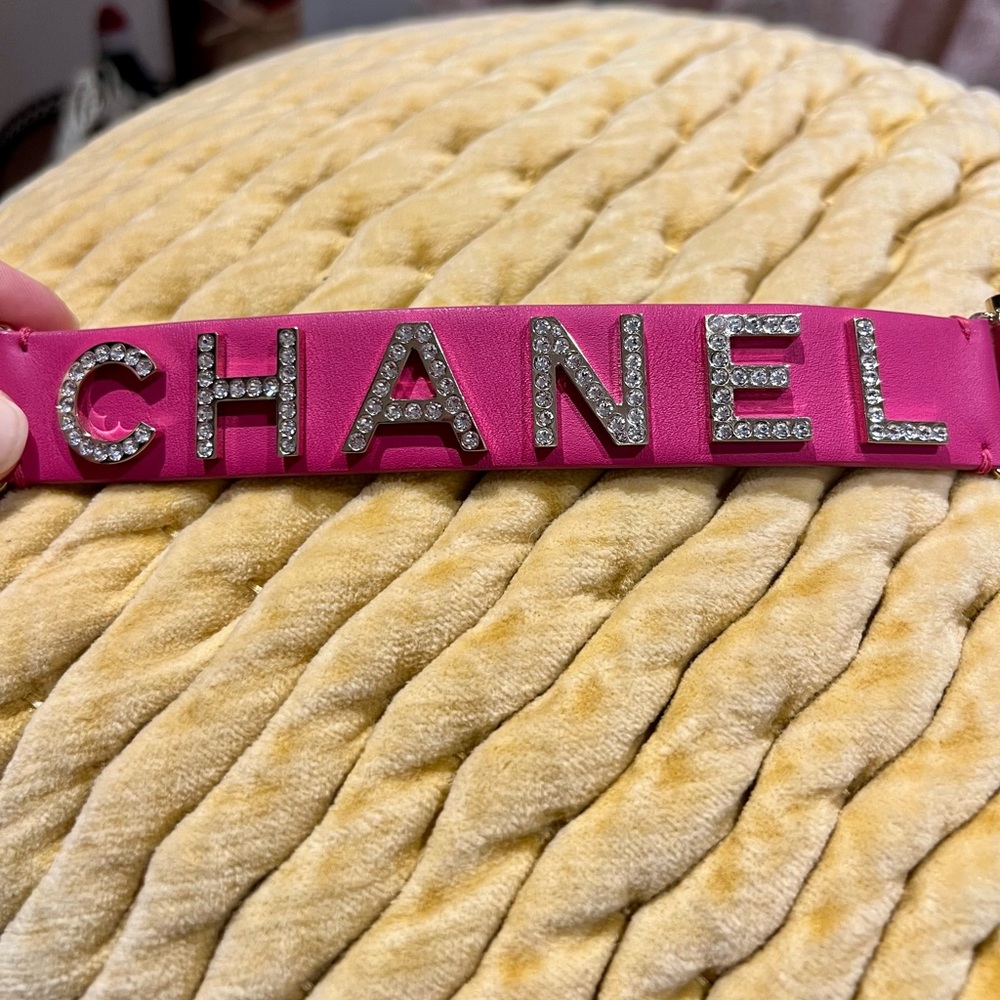 CHANEL Leather Bracelet